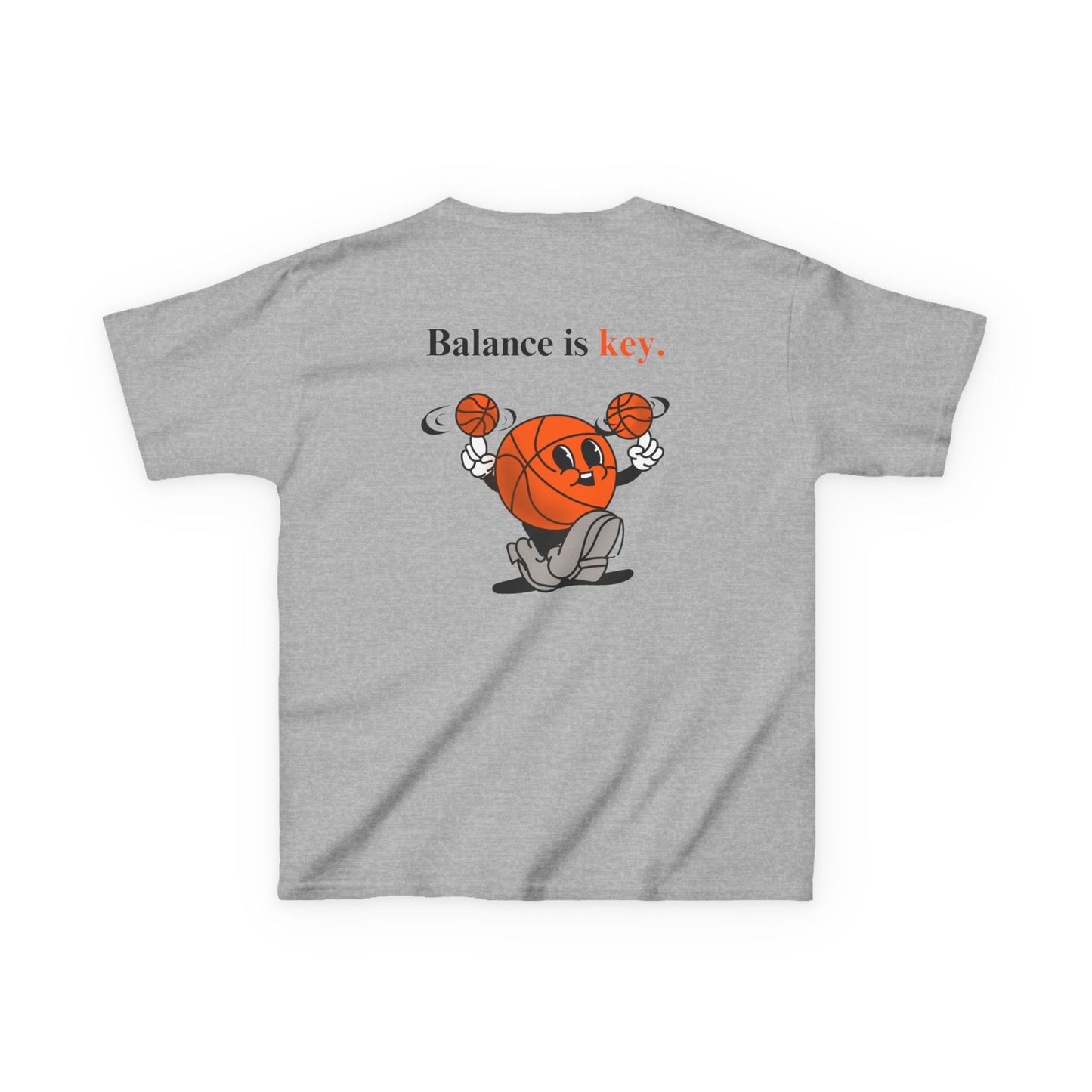 Kids "Balance is Key" Tee, Unisex Cotton Tee, Casual Everyday Wear