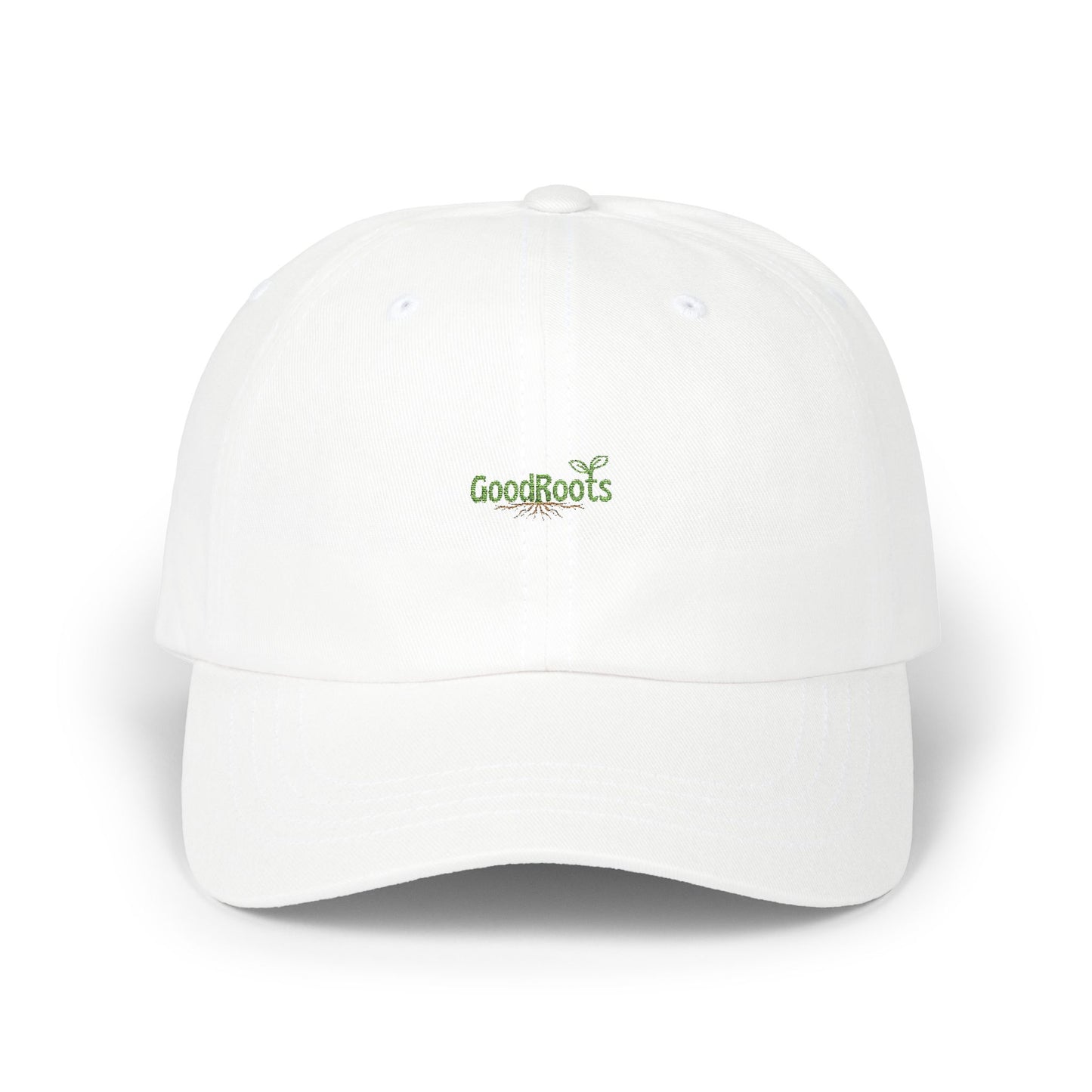 GoodRoots Classic Dad Cap Embroidery