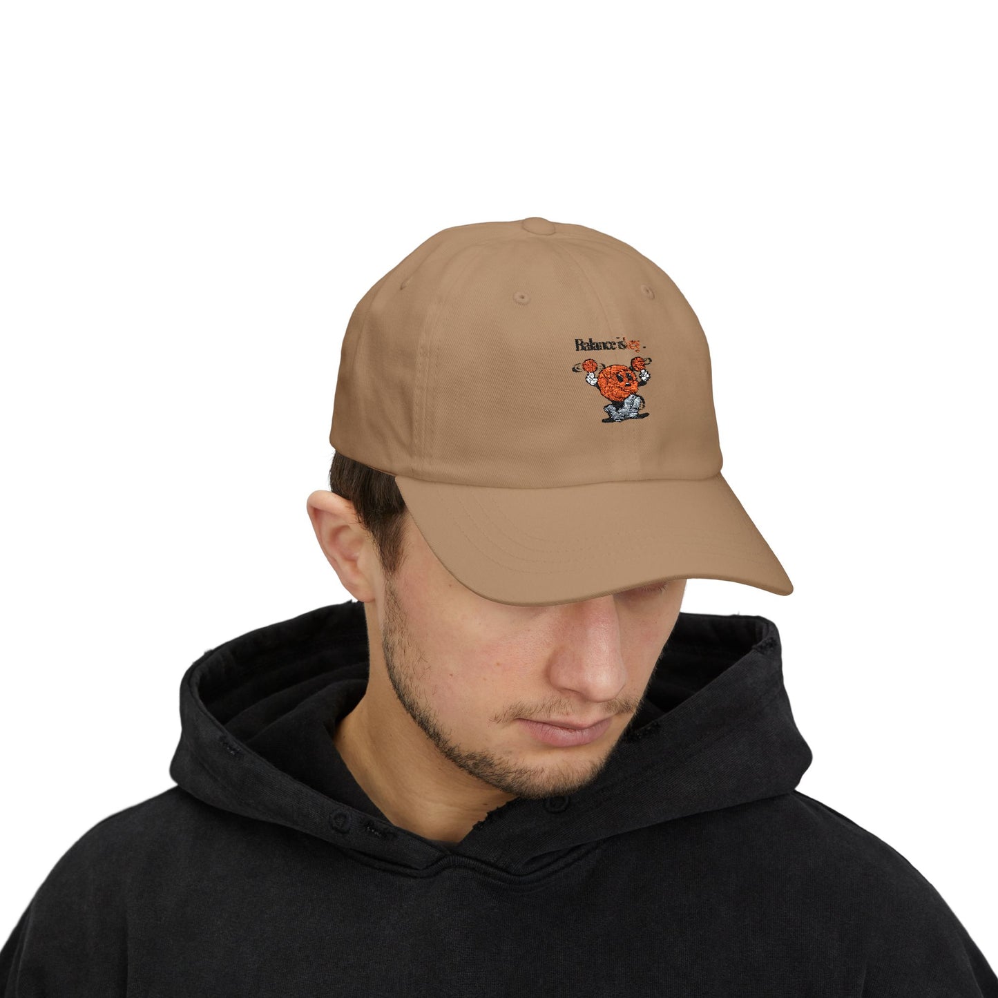 Balance is Key Classic Dad Cap Embroidery