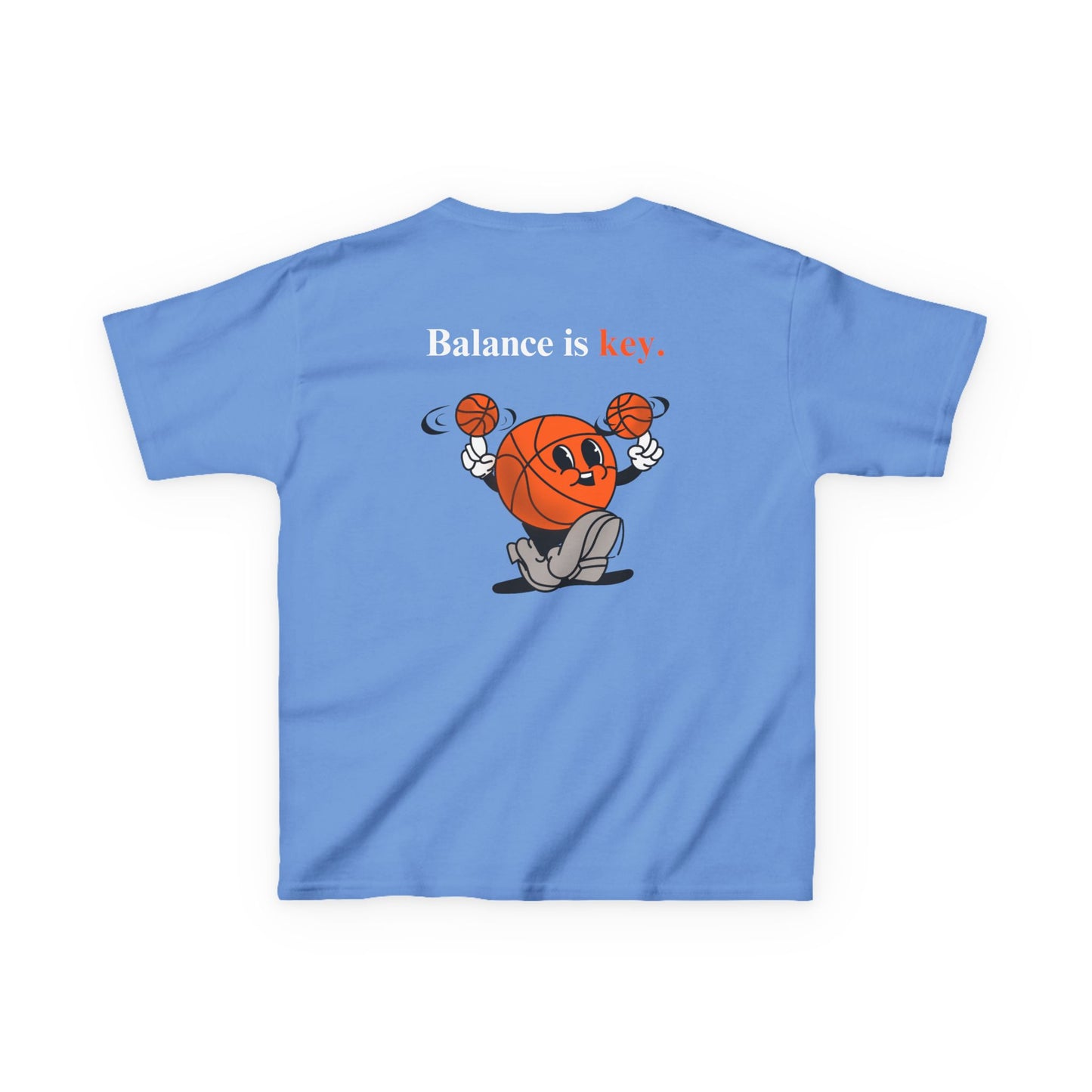 Kids "Balance is Key" Tee, Unisex Cotton Tee, Casual Everyday Wear