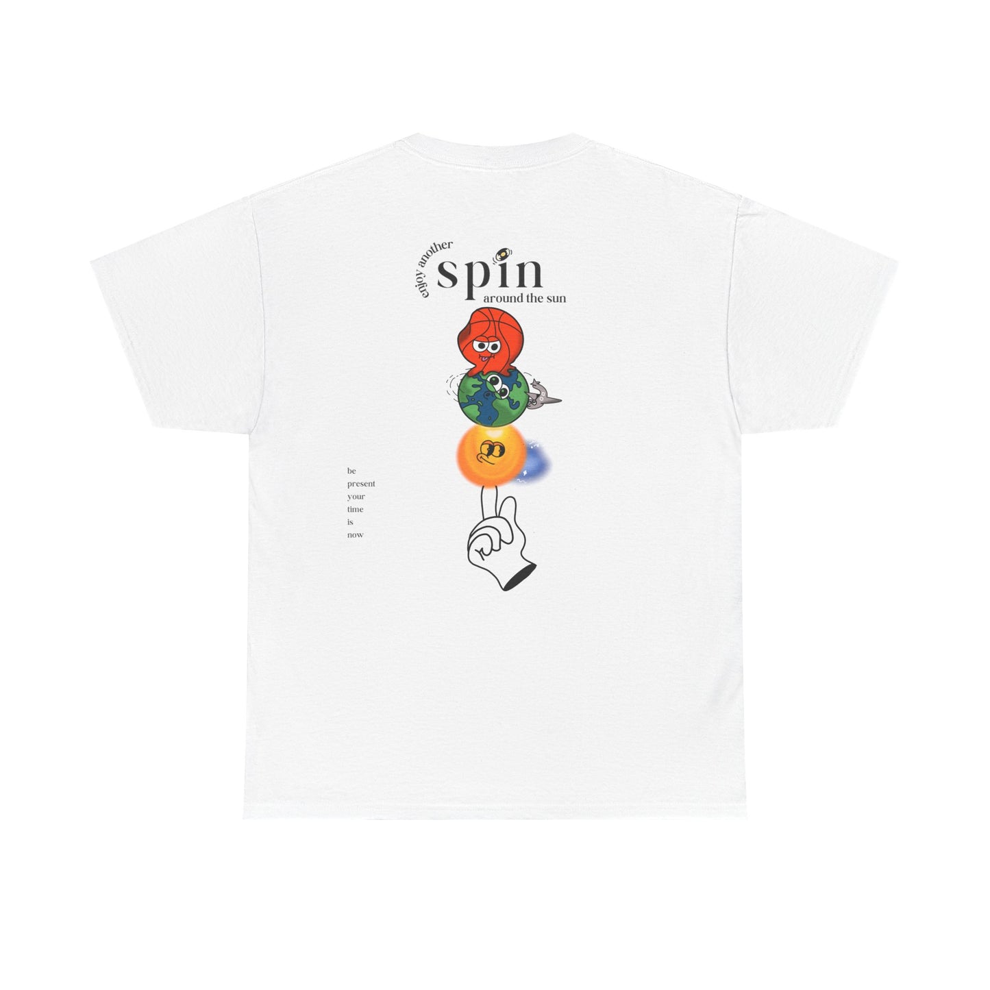 "Be Present" Tee, Unisex Cotton Tee, Casual Everyday Wear