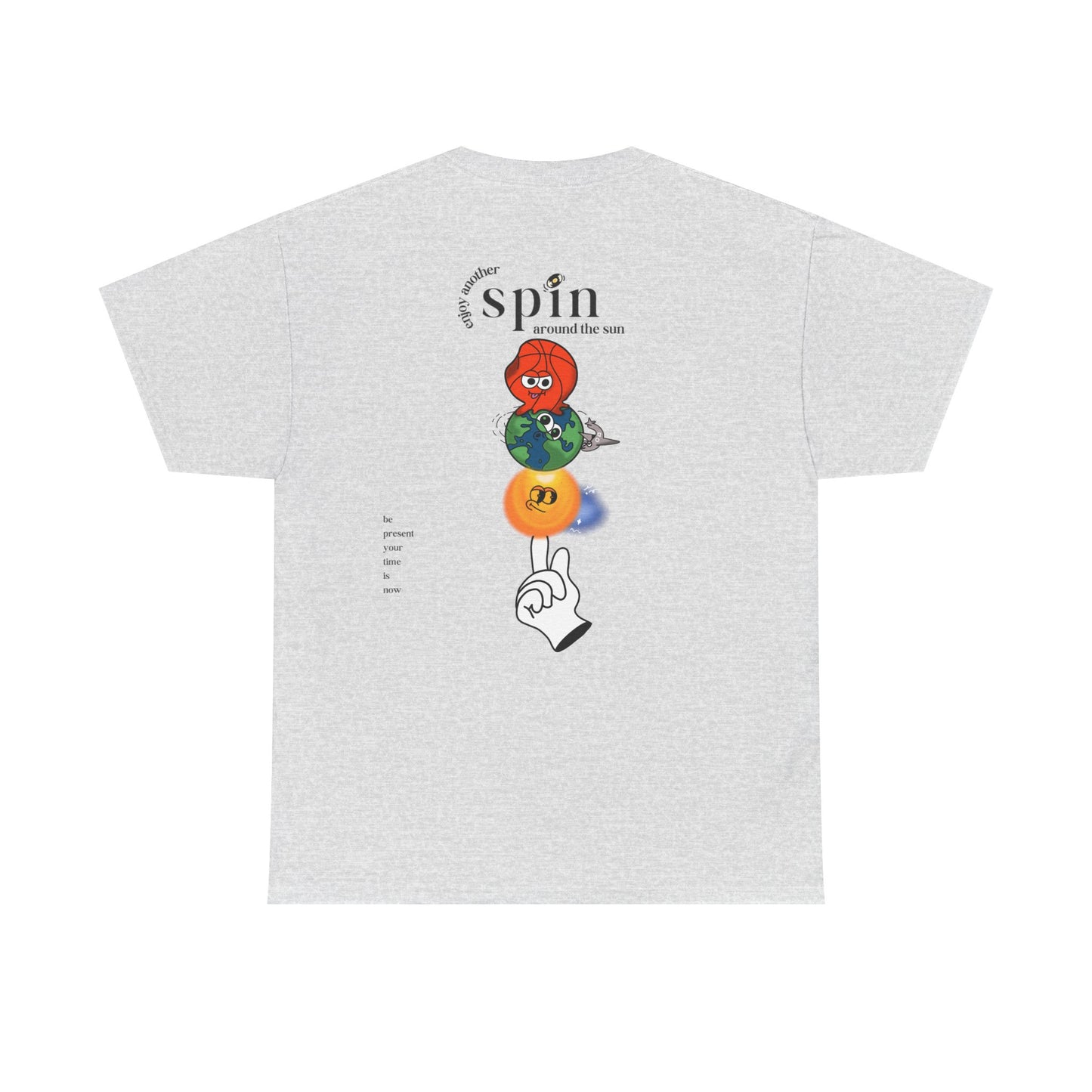 "Be Present" Tee, Unisex Cotton Tee, Casual Everyday Wear