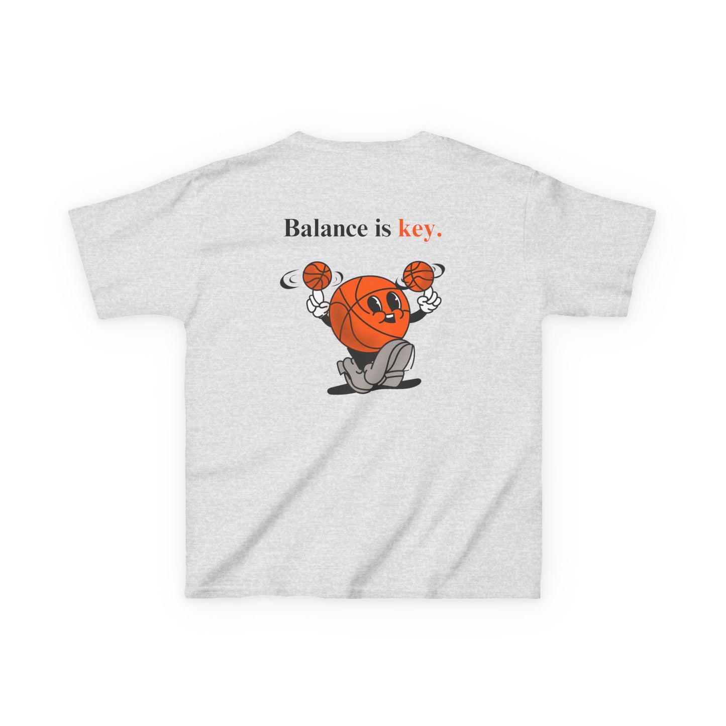 Kids "Balance is Key" Tee, Unisex Cotton Tee, Casual Everyday Wear