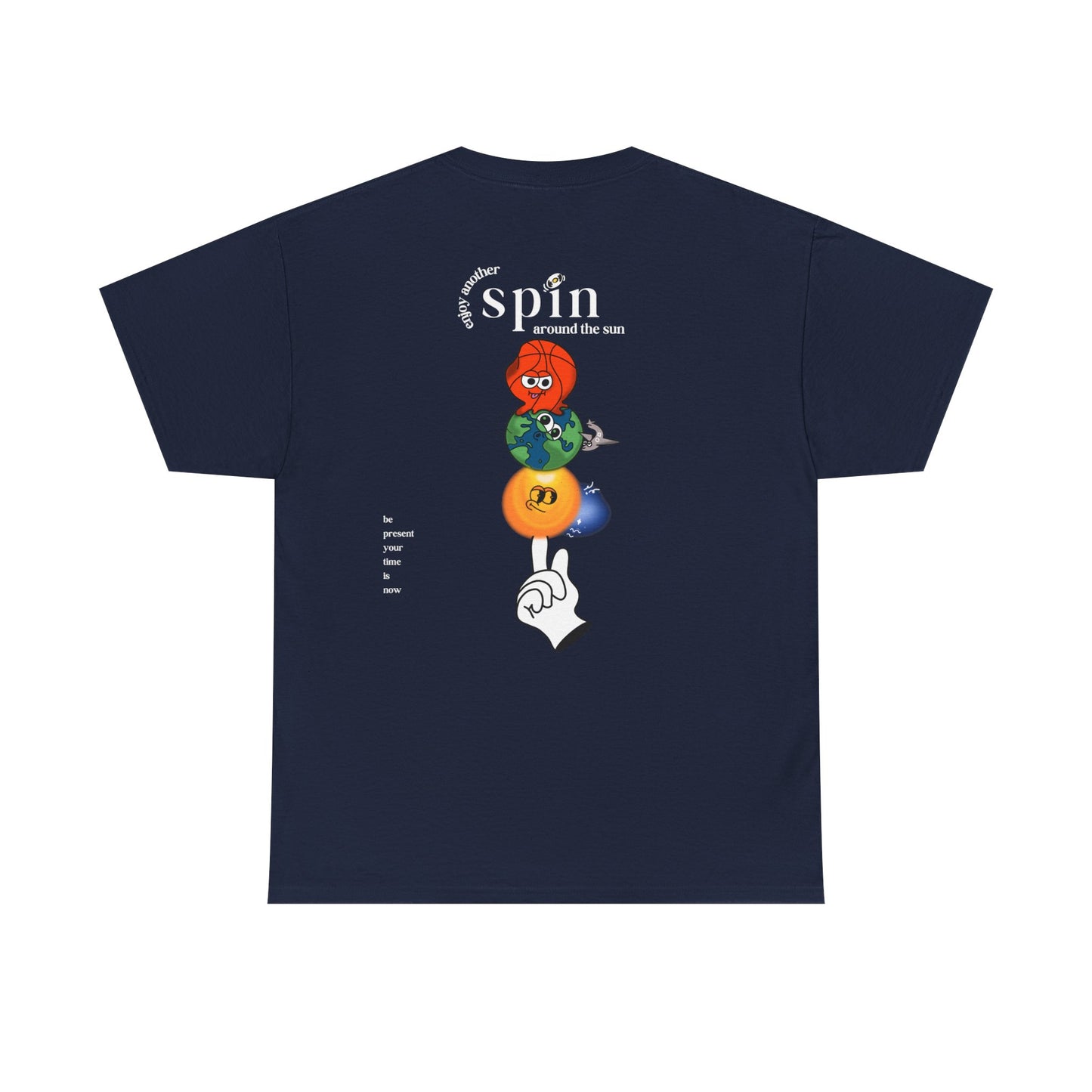 "Be Present" Tee, Unisex Cotton Tee, Casual Everyday Wear