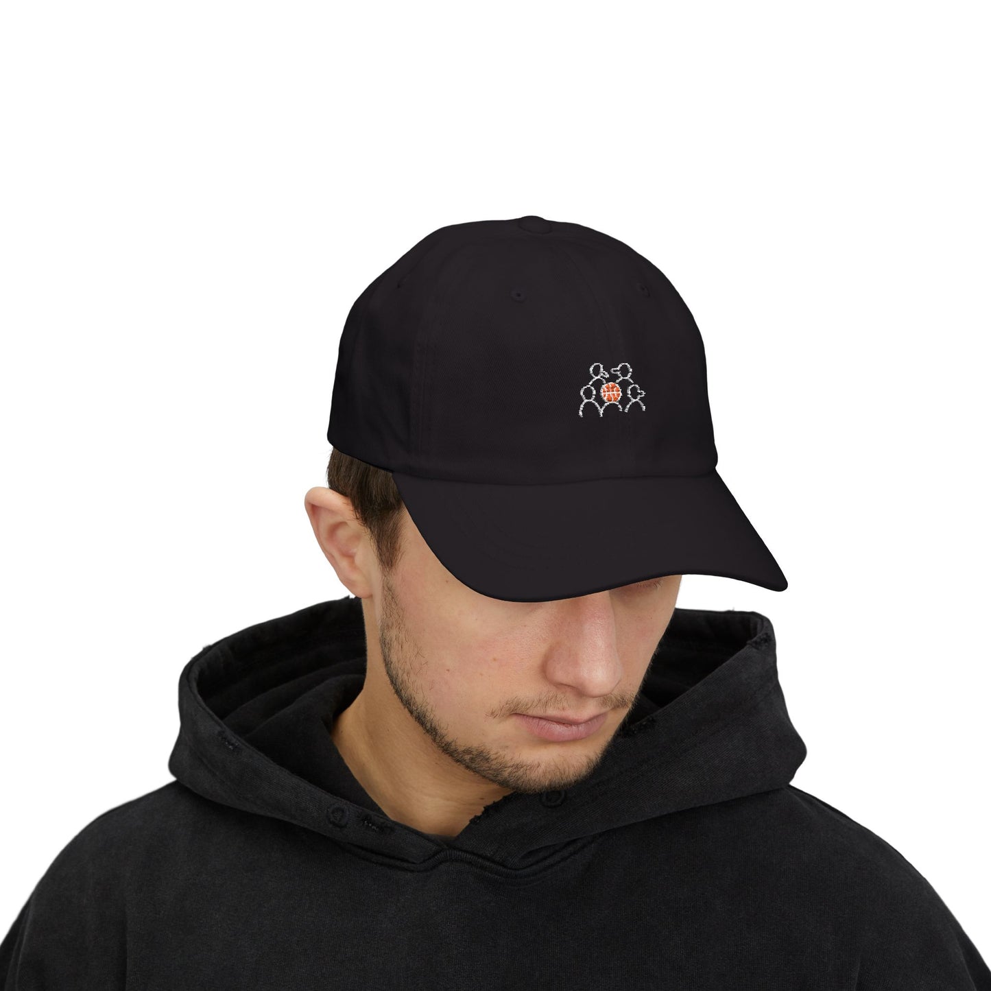 Sunday Hoopers Cap White Embroidery