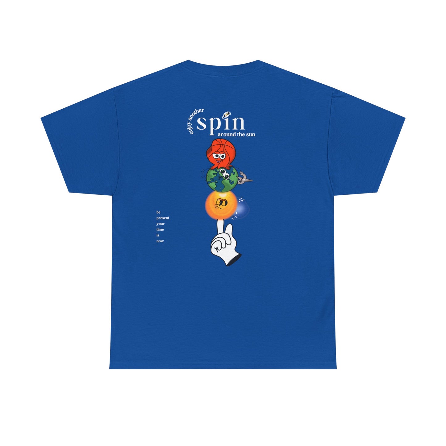 "Be Present" Tee, Unisex Cotton Tee, Casual Everyday Wear