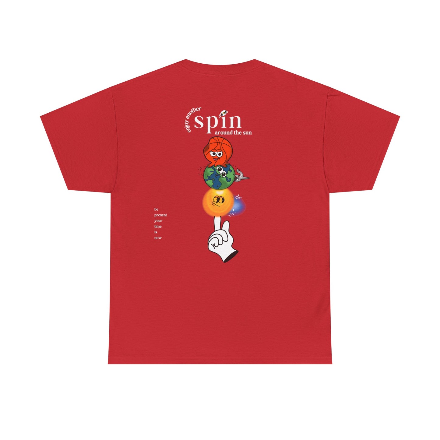 "Be Present" Tee, Unisex Cotton Tee, Casual Everyday Wear