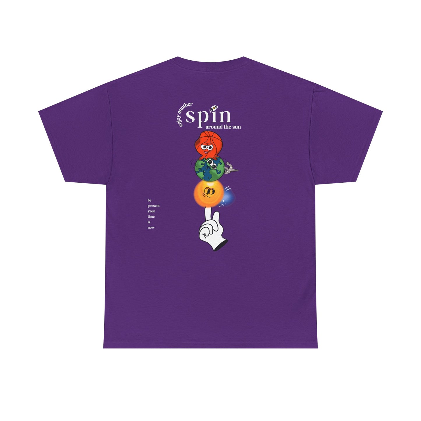 "Be Present" Tee, Unisex Cotton Tee, Casual Everyday Wear