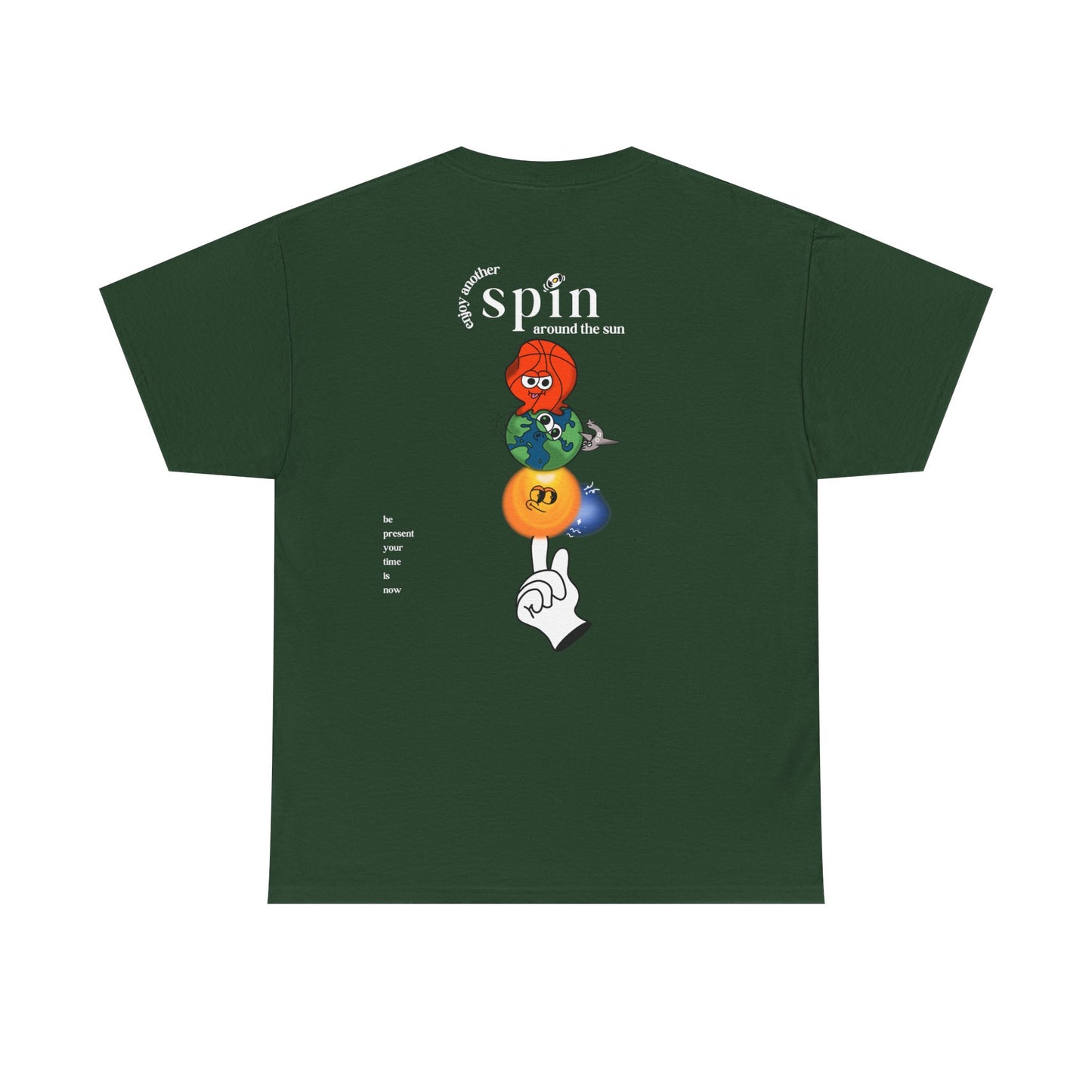 "Be Present" Tee, Unisex Cotton Tee, Casual Everyday Wear