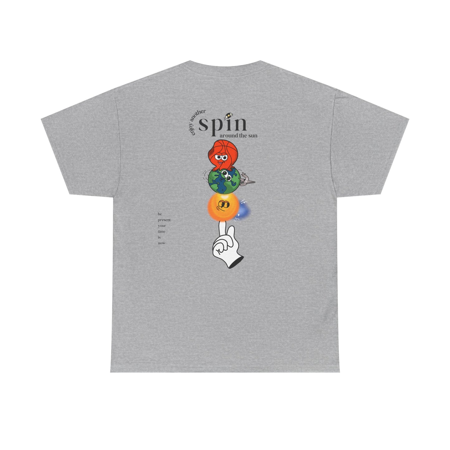 "Be Present" Tee, Unisex Cotton Tee, Casual Everyday Wear