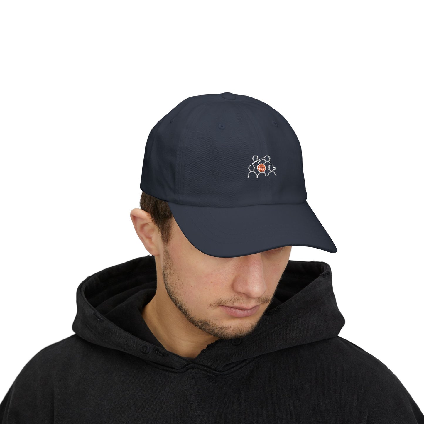 Sunday Hoopers Cap White Embroidery