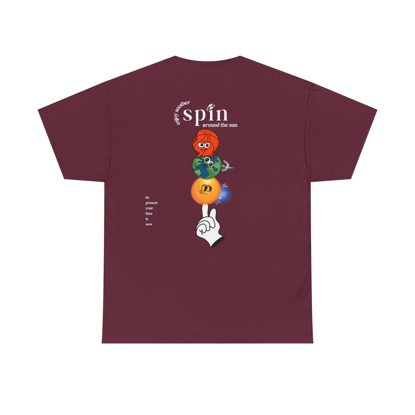 "Be Present" Tee, Unisex Cotton Tee, Casual Everyday Wear