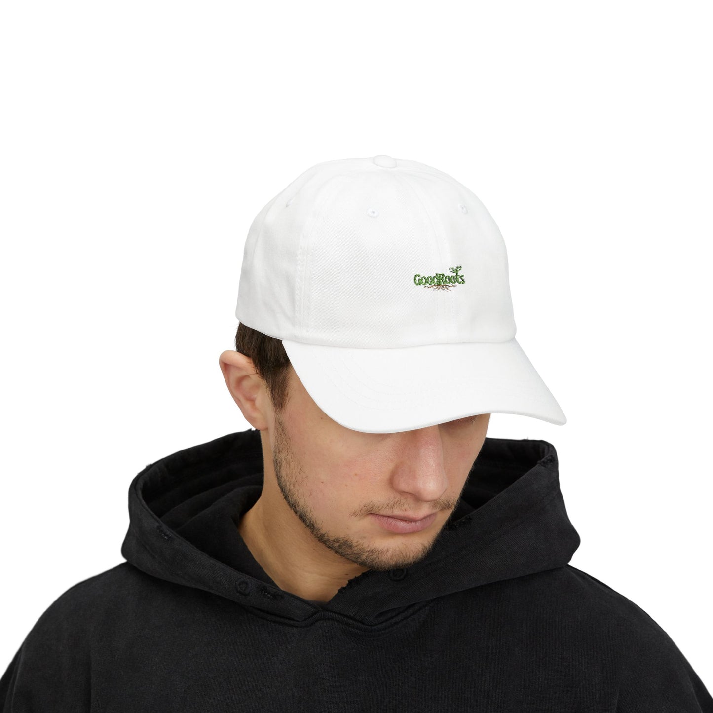GoodRoots Classic Dad Cap Embroidery