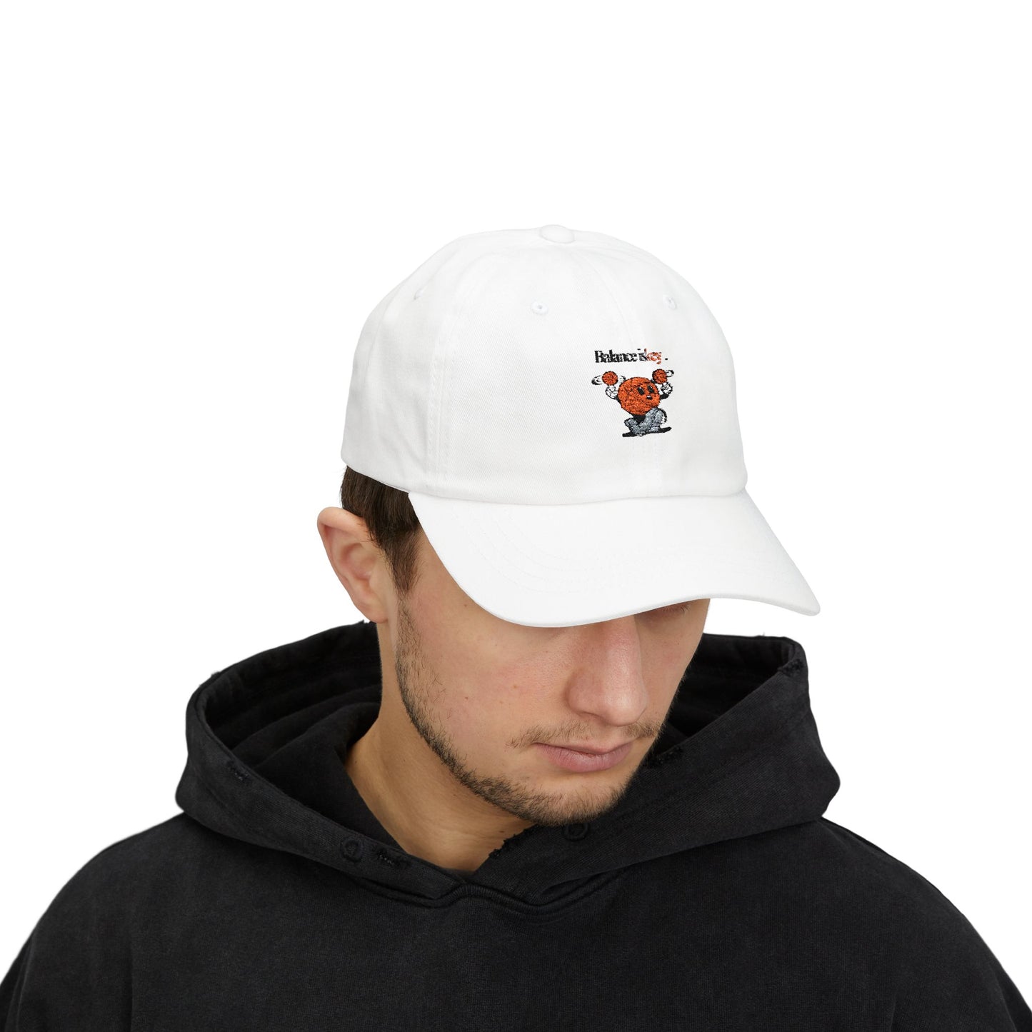 Balance is Key Classic Dad Cap Embroidery