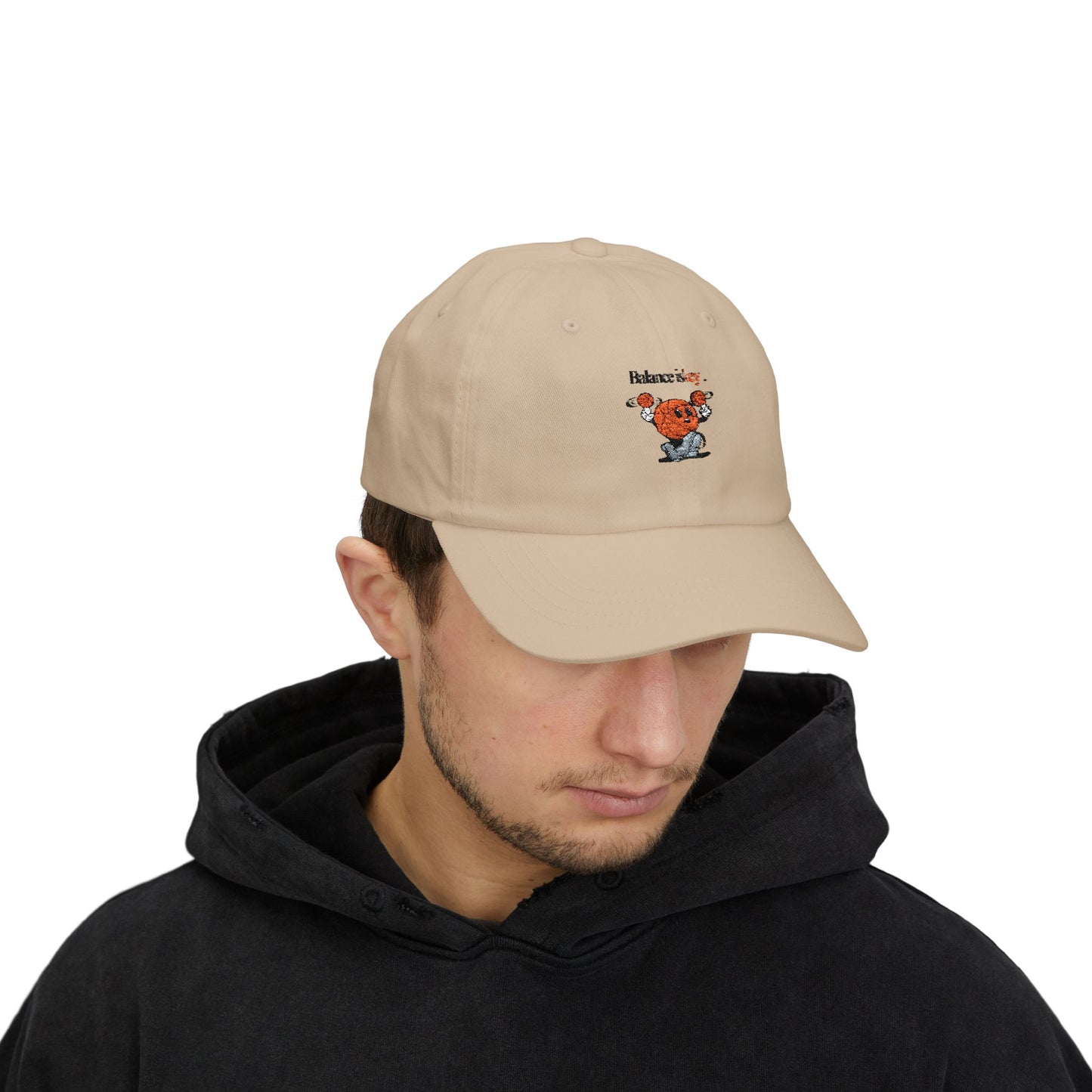 Balance is Key Classic Dad Cap Embroidery