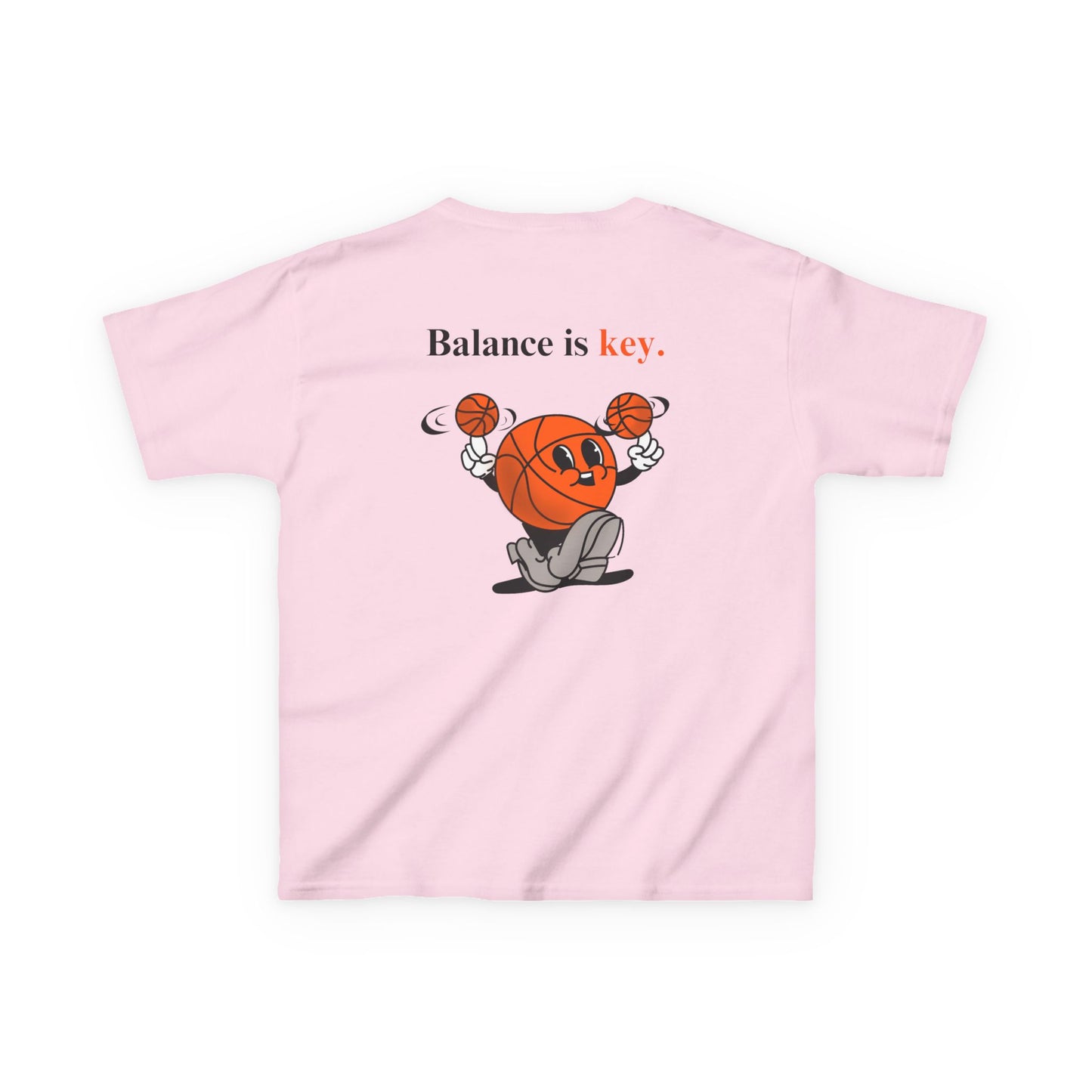 Kids "Balance is Key" Tee, Unisex Cotton Tee, Casual Everyday Wear